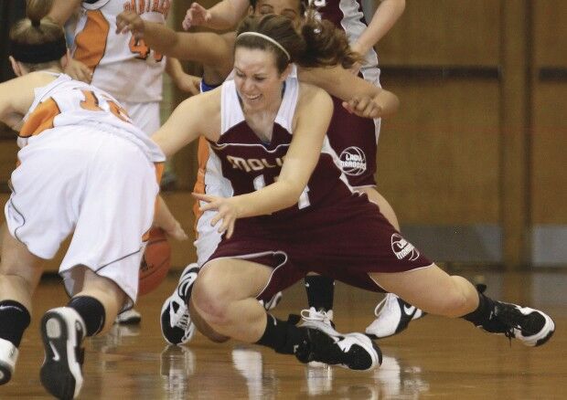 Moline - UT girls basketball 2/17